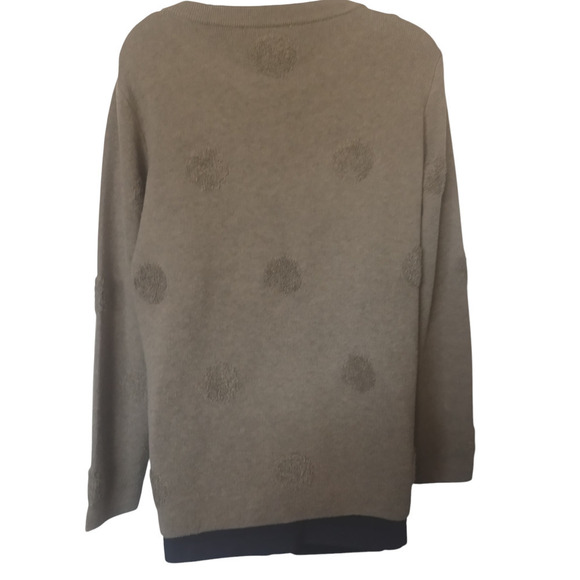 FOIL Crew Sweater Olive Green Unisex Medium - Picture 2 of 5